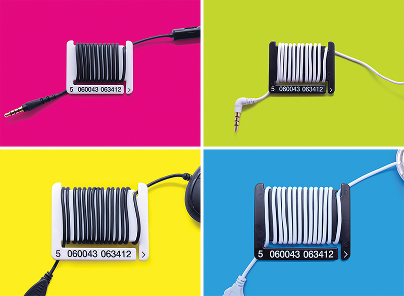 Illustration for article titled These Cable Wraps Make Tidying Way More Fun